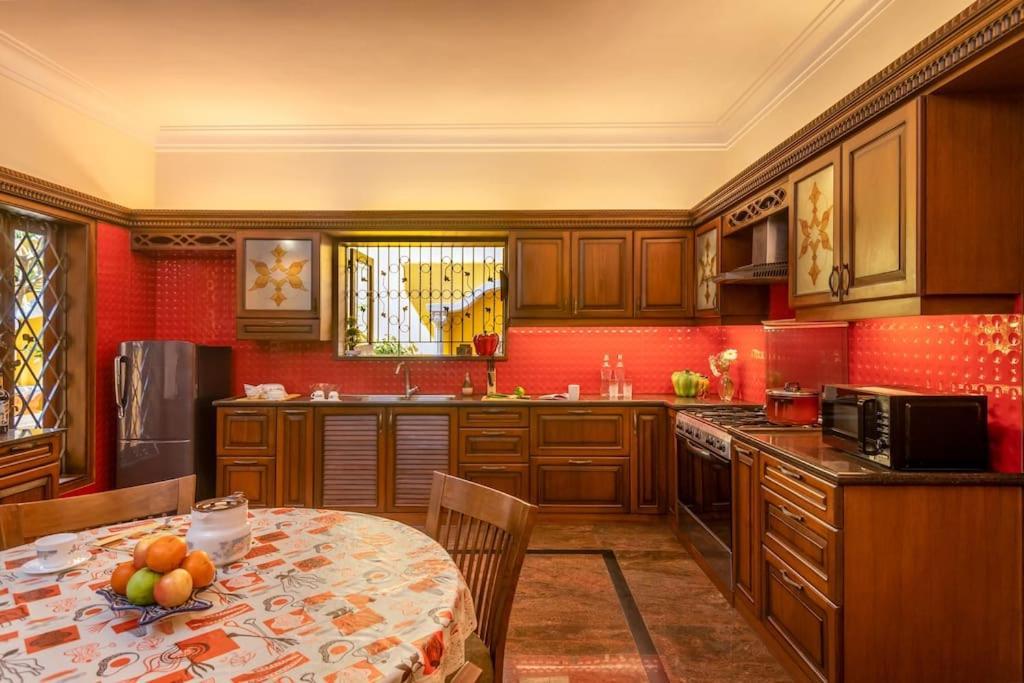Casa Amarela - Lux Portuguese 4Bhk In North Goa Villa Porvorim Dış mekan fotoğraf